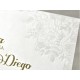 Invitación de boda mariposa Corte Láser 39338