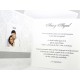 Invitación elegante con foto interior 35600