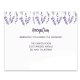 Invitación de boda lavanda 39311